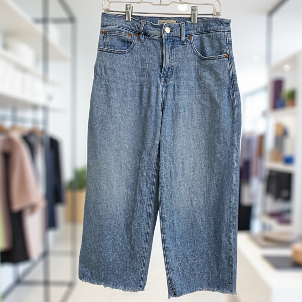 Madewell The Perfect Vintage Wide Leg Crop Jean 29P